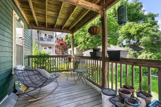 69 Bradfield Ave Unit 1, Boston, MA 02131 - view of deck