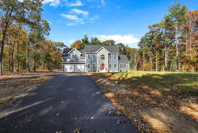 390 Marshall St, Leicester, MA 01524 - split foyer home featuring a garage