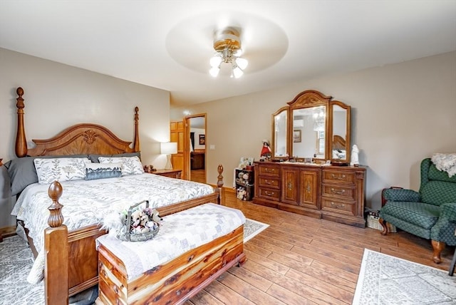 140 Sheffield Dr, Belchertown, MA 01007 - bedroom with light wood-type flooring and ceiling fan