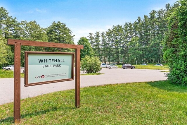 75 Winter St, Hopkinton, MA 01748 - community sign with a yard