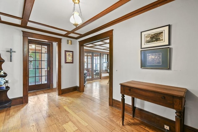 127 Carson Ave, Dalton, MA 01226 - foyer featuring baseboards and light wood finished floors