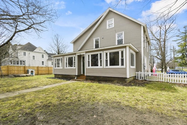 127 Carson Ave, Dalton, MA 01226 - rear view of house with entry steps
