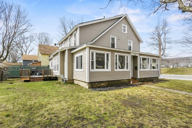 127 Carson Ave, Dalton, MA 01226 - view of property exterior featuring a wooden deck and entry steps