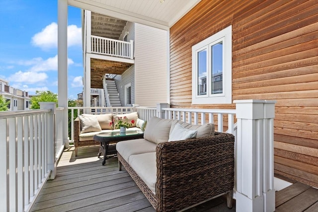 125 Heath St, Somerville, MA 02145 - balcony with an outdoor hangout area