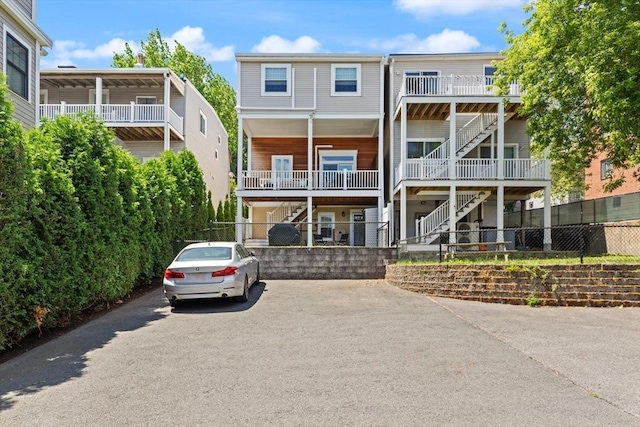 125 Heath St, Somerville, MA 02145 - view of apartment building / complex featuring stairway