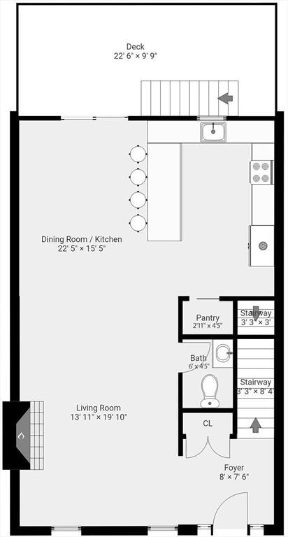 125 Heath St, Somerville, MA 02145 - view of home floor plan