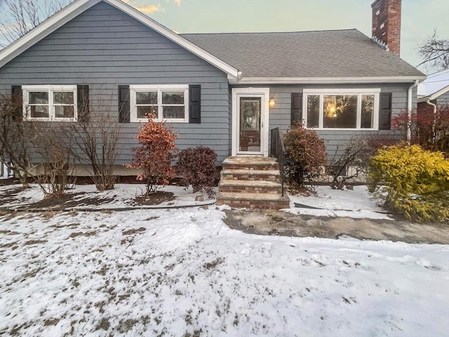 view of bungalow-style house