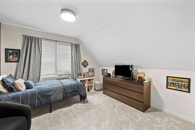 10 Old Broad St, Holden, MA 01522 - bedroom with carpet, lofted ceiling, and baseboards