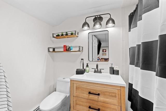 10 Old Broad St, Holden, MA 01522 - full bath featuring toilet, vanity, and curtained shower