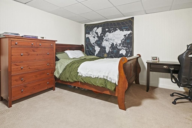 26 Gaslight Ln Unit 26, Easton, MA 02356 - carpeted bedroom with a paneled ceiling and a desk
