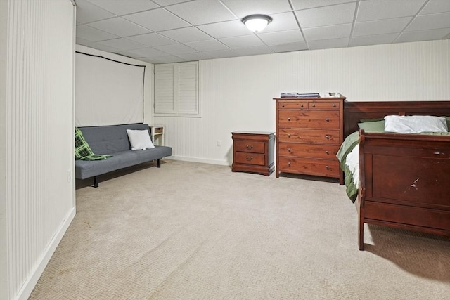 26 Gaslight Ln Unit 26, Easton, MA 02356 - carpeted bedroom with baseboards and a paneled ceiling