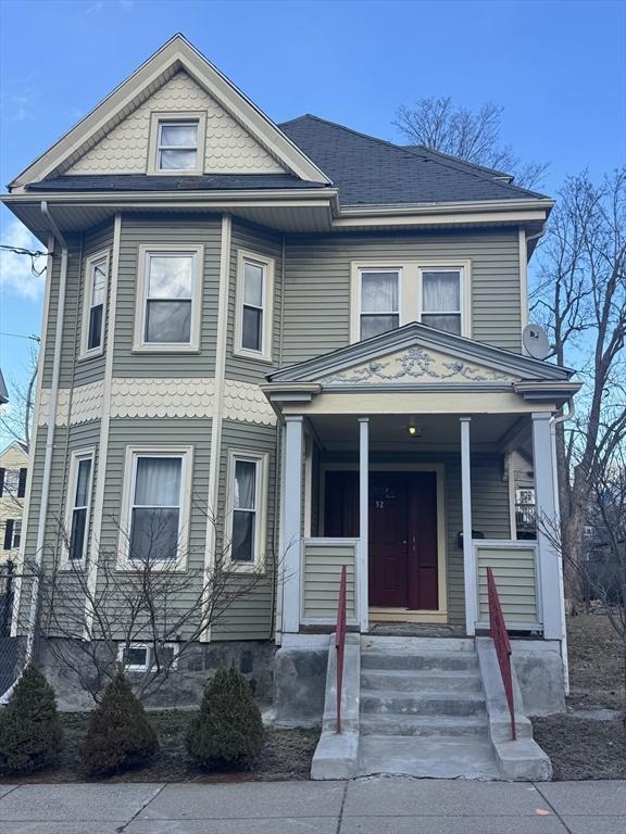 victorian home featuring covered porch