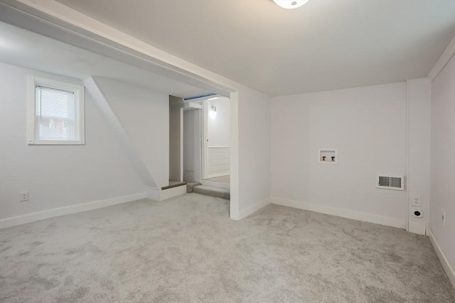 73 Laurie Ave, Abington, MA 02351 - interior space featuring carpet flooring, baseboards, and visible vents