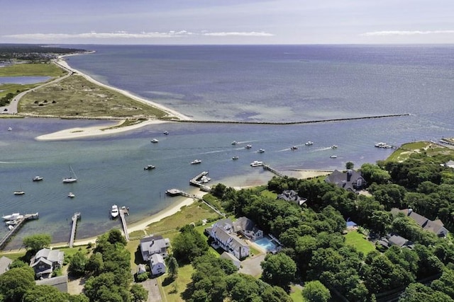 188 S St, Yarmouth, MA 02664 - bird's eye view featuring a water view