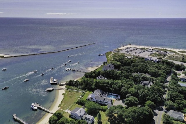 188 S St, Yarmouth, MA 02664 - birds eye view of property with a water view