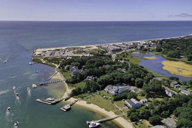 188 S St, Yarmouth, MA 02664 - bird's eye view featuring a water view