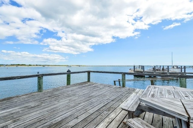 188 S St, Yarmouth, MA 02664 - dock area featuring a water view