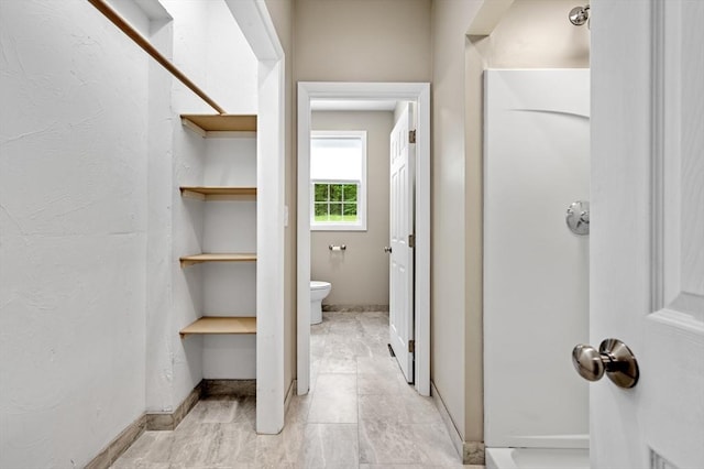 233A Green St Unit A, Boylston, MA 01505 - bathroom featuring toilet and baseboards