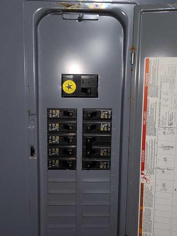 utilities with electric panel