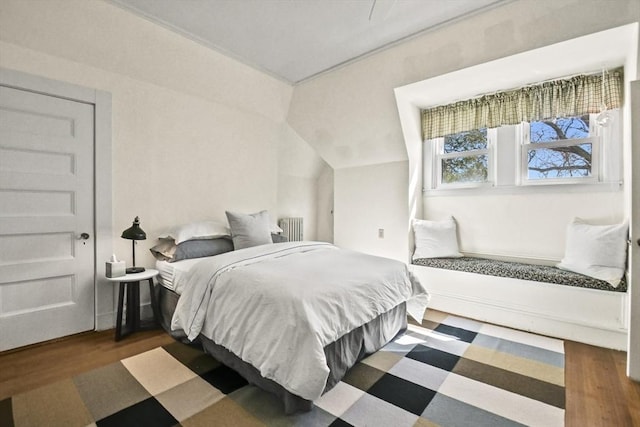 824 Tucker Rd, Dartmouth, MA 02747 - bedroom featuring wood finished floors and radiator heating unit