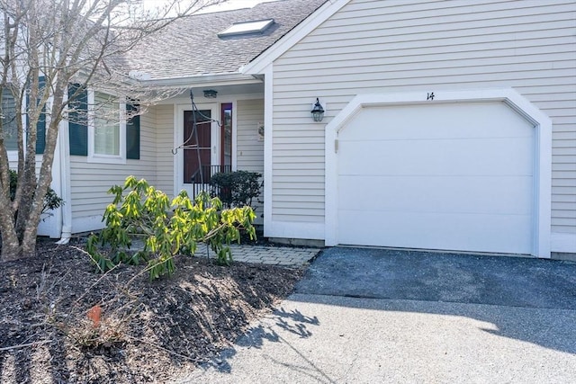 exterior space with driveway