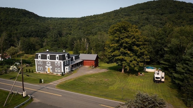 295 Jacksonville Rd, Colrain, MA 01340 - drone / aerial view with a view of trees