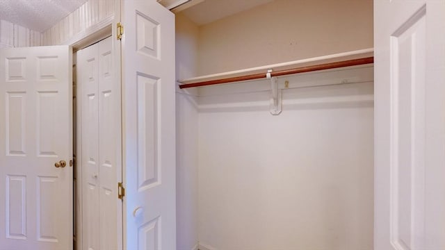 view of closet