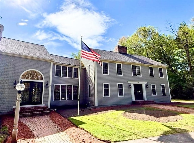 14 Alderbrook Dr, Topsfield, MA 01983 - colonial house with a chimney