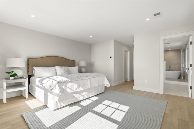 2 Collier Rd, Scituate, MA 02066 - bedroom featuring light wood-type flooring, baseboards, and recessed lighting