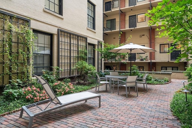 view of patio