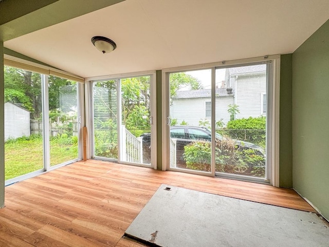 66 Taylor St, Holyoke, MA 01040 - unfurnished sunroom featuring wood finished floors and expansive windows