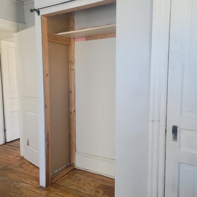 view of closet