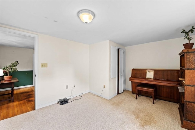 5 Emery Ct, Stoneham, MA 02180 - living area featuring carpet and baseboards