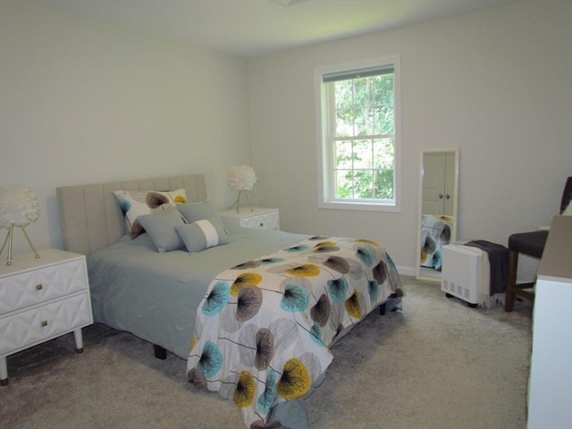 bedroom featuring carpet floors