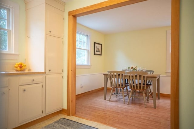 10 Kellies Path, Eastham, MA 02642 - dining area with light wood finished floors and baseboards