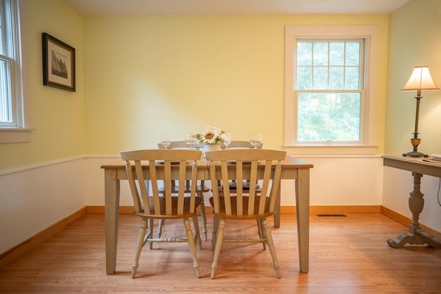 10 Kellies Path, Eastham, MA 02642 - dining space with wood finished floors and baseboards