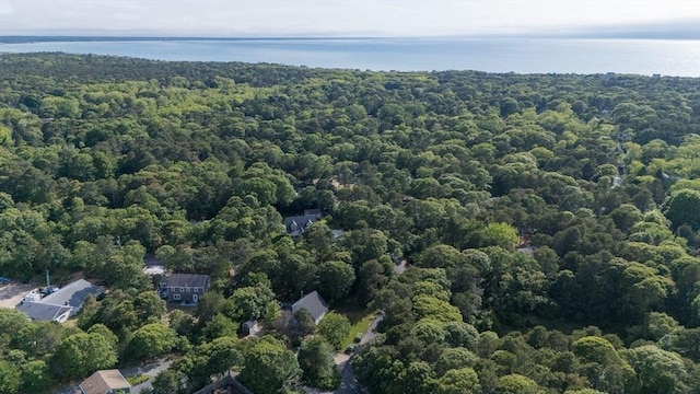 10 Kellies Path, Eastham, MA 02642 - aerial overview of property's location with a heavily wooded area