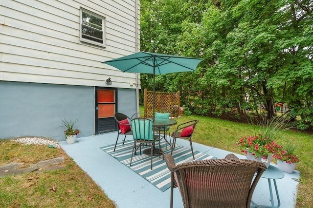 299 Appleton St, Arlington, MA 02476 - view of patio featuring outdoor dining space