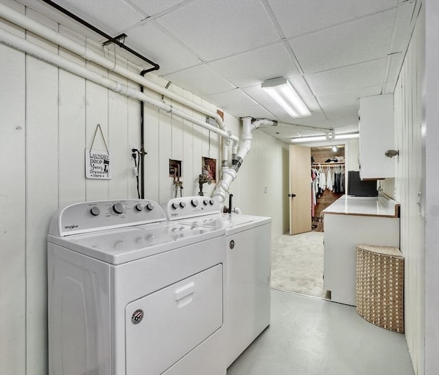 277 Ridgewood Dr, Norwood, MA 02062 - washroom featuring independent washer and dryer
