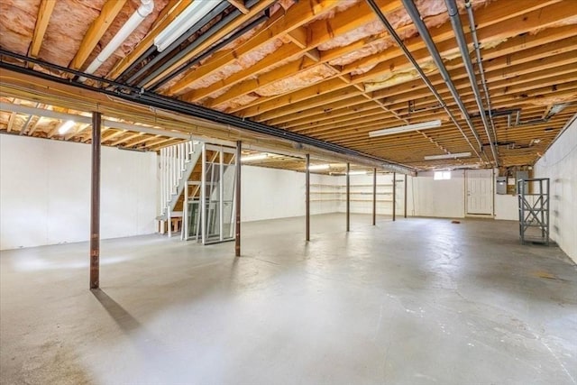 89 Standish Rd, Bourne, MA 02562 - basement with stairs