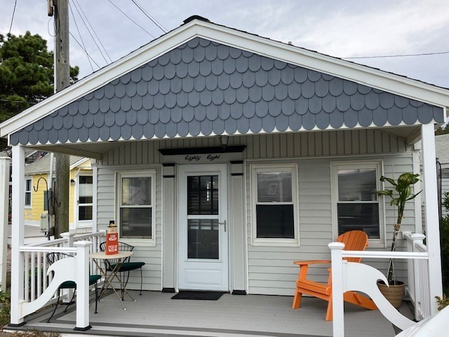 view of rear view of house