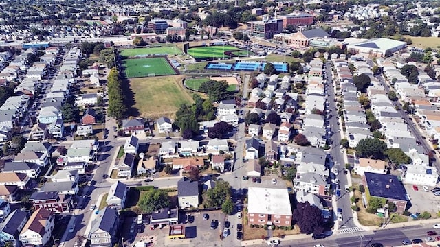 bird's eye view featuring a residential view