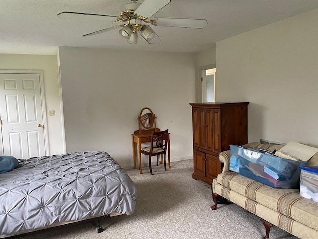 14 Plain Rd E Unit B, Deerfield, MA 01373 - bedroom with carpet and a ceiling fan