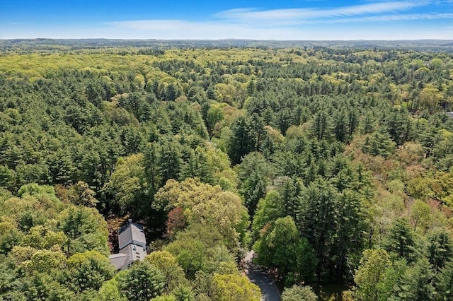 114 Hunters Ridge Rd, Concord, MA 01742 - drone / aerial view of a forest