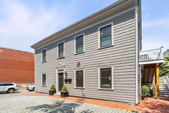 23 Union St Unit 2, Salem, MA 01970 - view of front facade featuring a balcony
