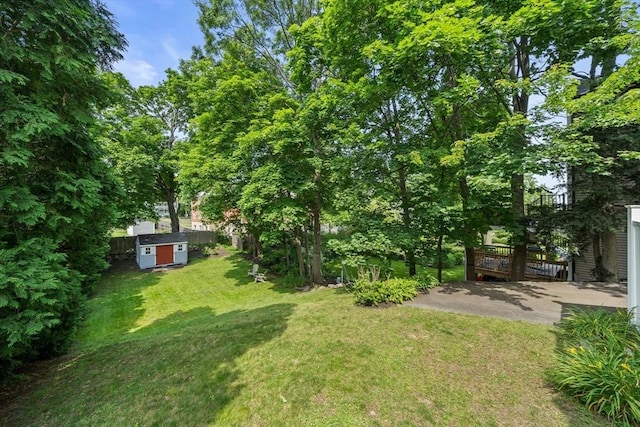 41 Dale Ave, Quincy, MA 02169 - view of yard featuring a storage shed