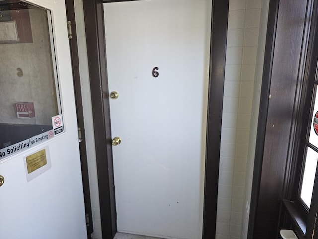 view of entrance to property