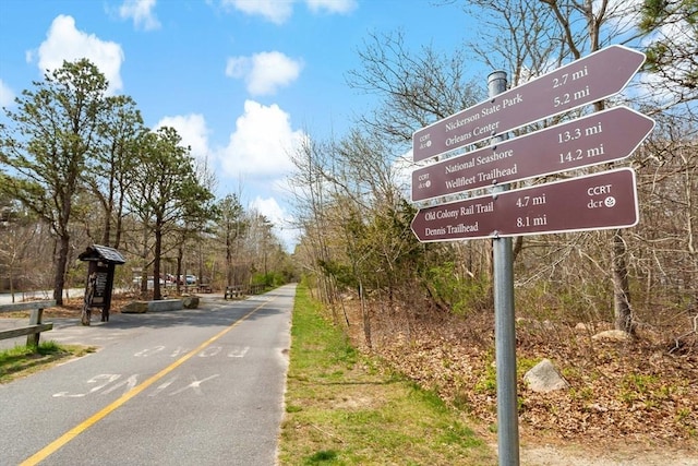 view of road