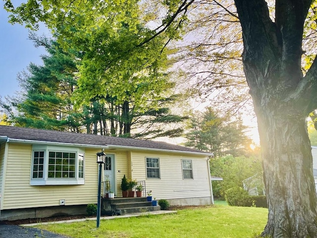 120 Tracy Cir, Amherst, MA 01002 - view of front of home featuring a front yard