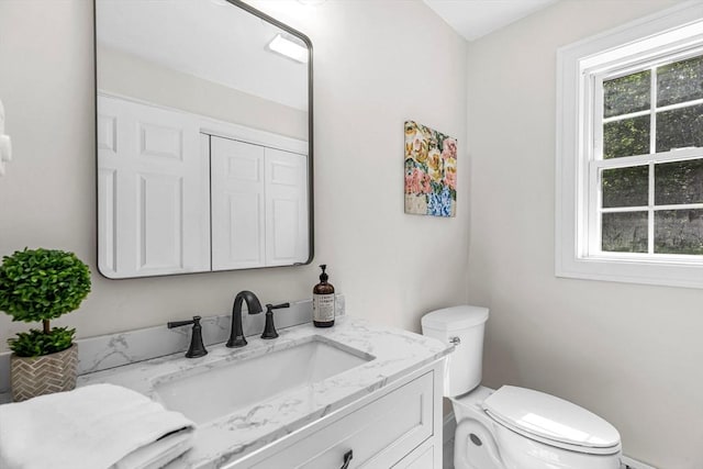 105 Forest Ave, Warren, MA 01585 - half bath featuring toilet and vanity
